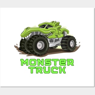 Monster Truck Posters and Art